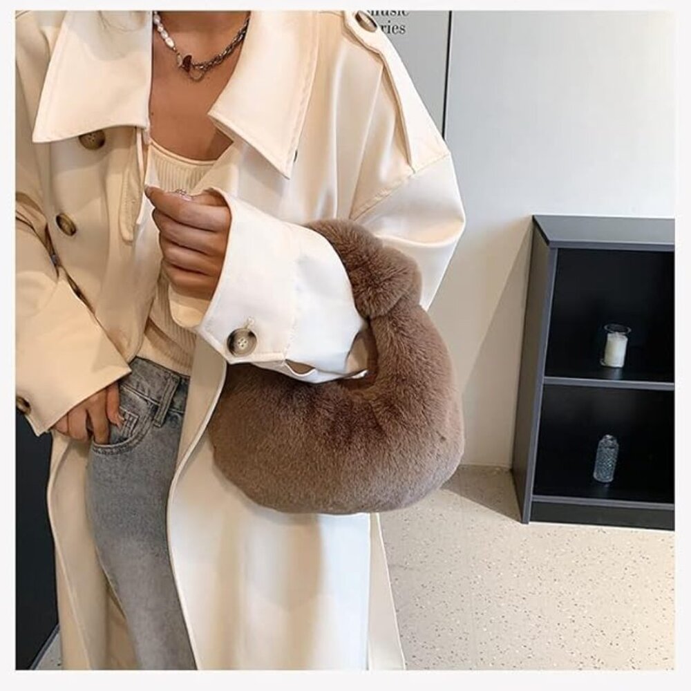 Fuzzy Dumpling Bag
